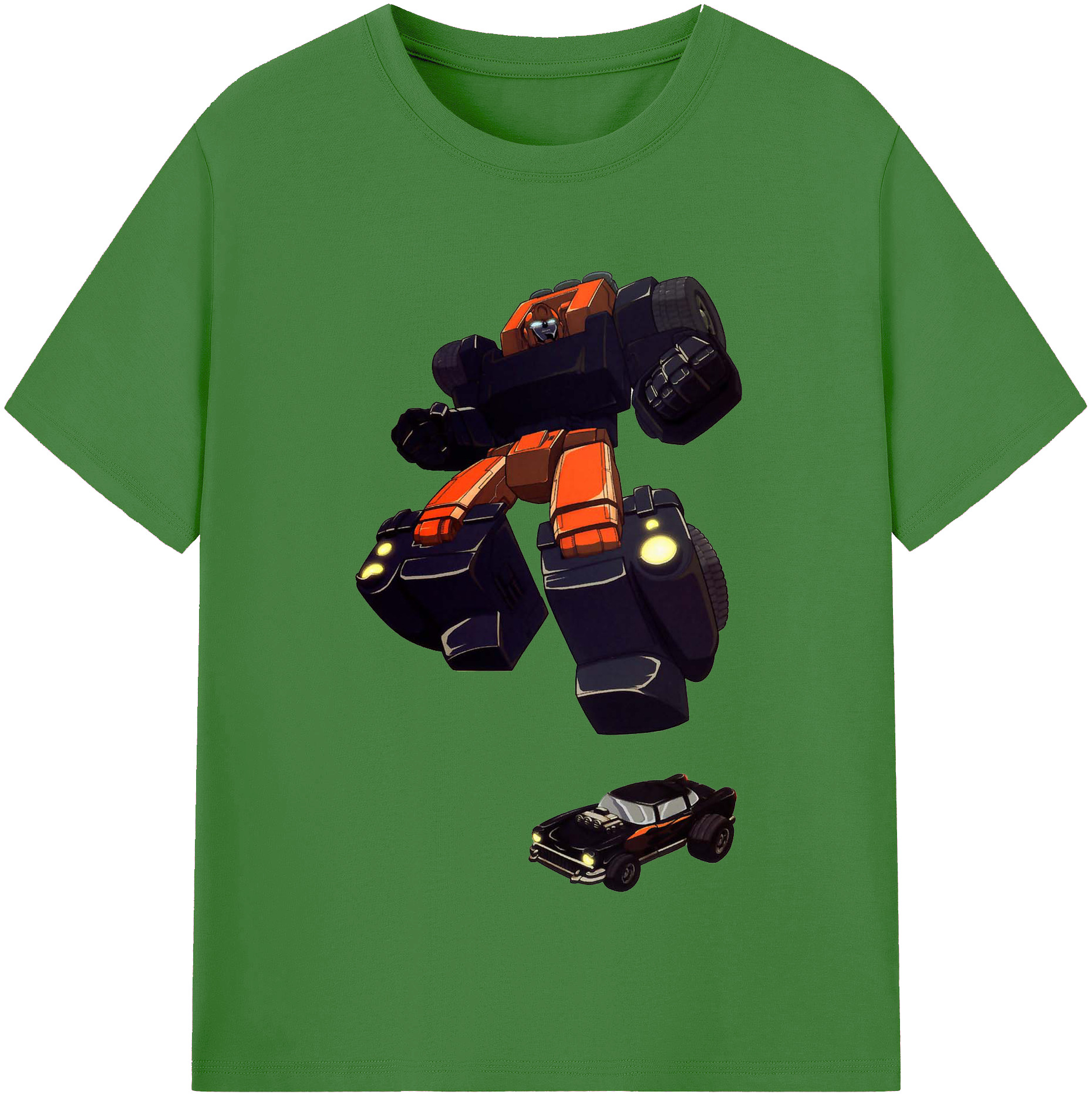 （画像用）  レディースカジュアルプリントTシャツ（綿100％）